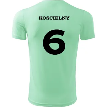 Dětský fotbalový dres Koscielny - Barva: mátová, Velikost 10let