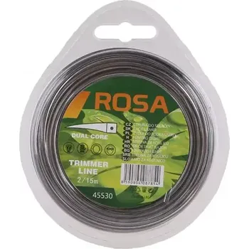 Struna do sekačky ROSA Struna žací čtverec 2mm x 15m nylonový střed