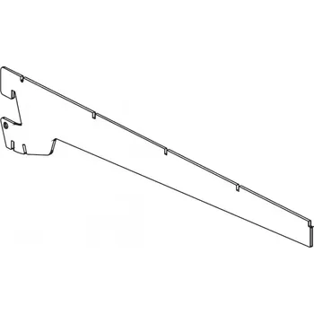 Držák na polici Konzola nízká 200mm !OBJ! (L81238)