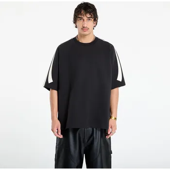 Pánská mikina Mikina adidas Basketball Short Sleeve Sweatshirt Black L