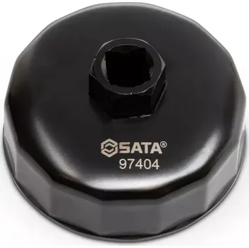 Olejový filtr Klíč na olejový filtr s koncovým uzávěrem 76 mm (SATAST97404ST)