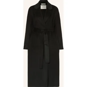 Dámský kabát Anfiny Dámský Vlněný Kabát Grace, černá, 38