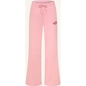 New Balance Dámské Tepláky Linear Heritage Fleece, růžová, 40