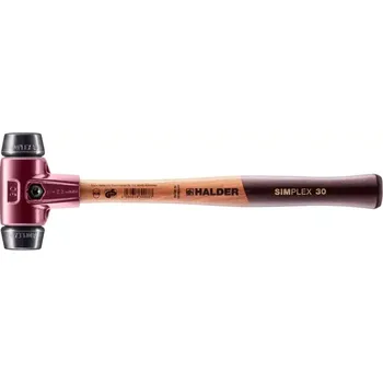 Kladivo Kladivo s měkkým čelem SI MPLEX pryž 30mm HALDER