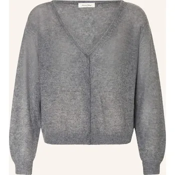 Dámský svetr American Vintage Dámský Pletený Kardigan, šedá, 38