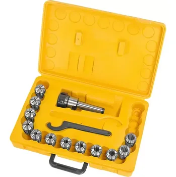 Kleštinový upínač Bernardo MK 3 a 13 ks kleštin ER 32 (3 - 20 mm) (BER261004)