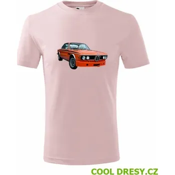Dětské tričko s BMW 30 CSL - Barva: růžová, Velikost 8let