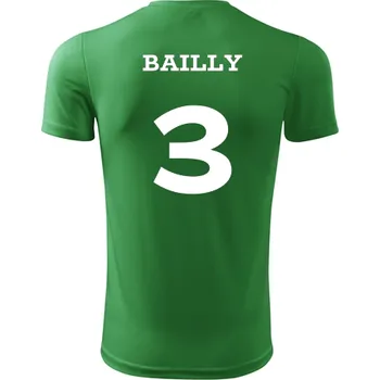 Dětský fotbalový dres Bailly - Barva: střední zelená, Velikost 8let