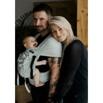 Hybridní nosítko Little Frog Cross Linen Wildness, 75% bavlna, 25% len