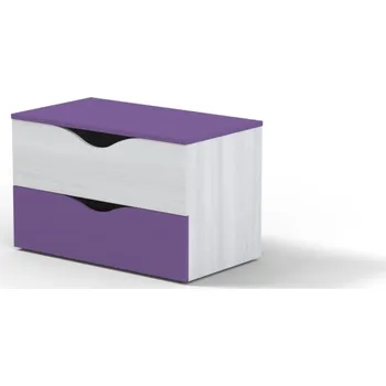 úložný prostor na hračky Krabice na hračky CASPER C101 - MODRÁ