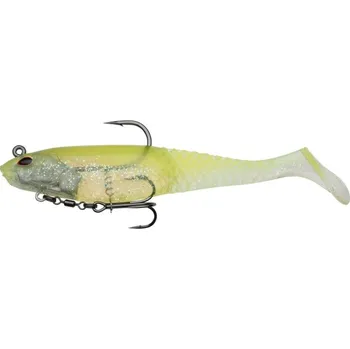 Gumová nástraha Berkley PowerBait Cullshad Deep 15cm 50gr Lime Ice