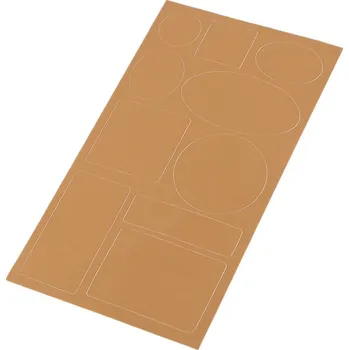 Látková záplata Samolepicí záplaty voděodolné tvary