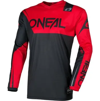 Cyklistické oblečení Dres - O'NEAL Element RACEWEAR 2026 - černá/červená XL