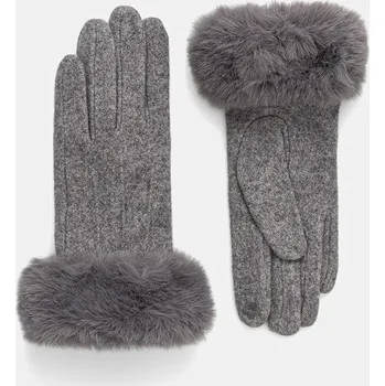 Rukavice Rukavice Liu Jo 2F5062.T0300 šedá 09X, vel. ONE SIZE