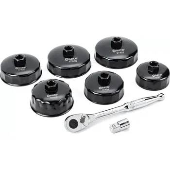 Sada nářadí Sada 8 ks Sada klíčů na olejové filtry (SATAST09703SJ)