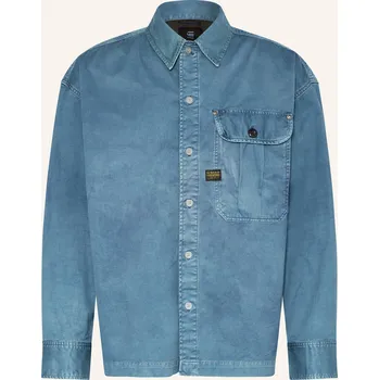 Pánská košile G-Star Pánská Svrchní Košile V Džínovém Vzhledu, modrá, 44