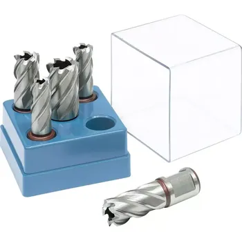 Vrták Jádrové vrtáky Bernardo HSS-Standard KBK 14/18/22 mm, 5ks (hl. vrt. 30 mm) (BER411110)