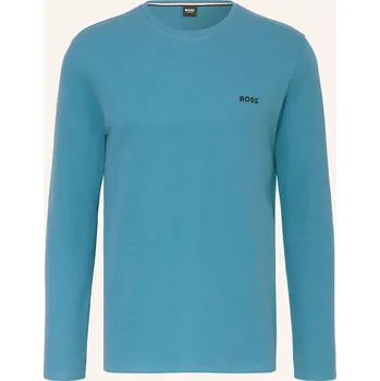 Pánské tričko Boss Pánské Tričko Na Spaní Waffle, tyrkysová, 54