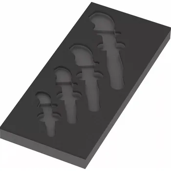 Wera 137334 Nářaďový modul - pěnová vložka 9834 pro samonastavovací otevřené klíče 7 ÷ 19 mm|1/4 ÷ 3/4" Joker 6004 VDE Set 1, Bez nářadí (W05137334001)