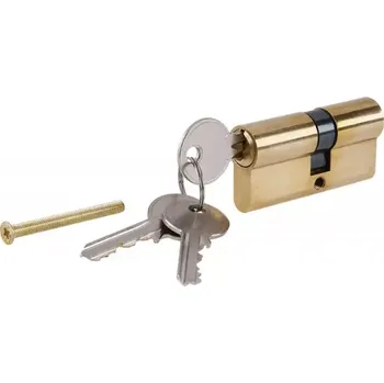 Vložka do dveří Mosazná vložka zámku 65mm+3klíče (L23001)