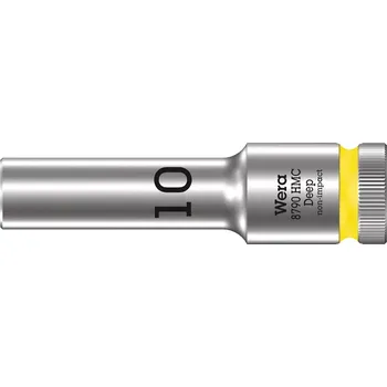 Wera 004550 Nástrčná hlavice 1/2" 10 mm Typ 8790 HMC Deep, prodloužená (W05004550001)