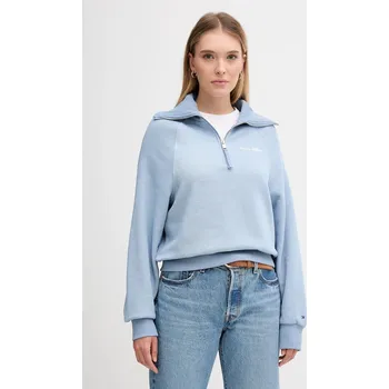 Dámská mikina Mikina Tommy Hilfiger WW0WW46632 modrá 05X, vel. XS