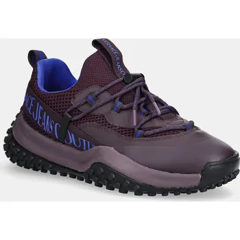 Pánské tenisky Tenisky Versace Jeans Couture pánské, fialová barva, 79YA3SN2 ZSD01 317 79YA3SN2.ZSD01.317 49X, EUR 41