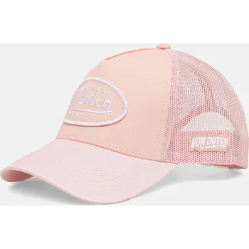 Kšiltovka Kšiltovka Von Dutch VD.2.CB.GLIT růžová 39X, vel. ONE SIZE