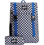 vans Dětský batoh utility backpack checkerboard black/white