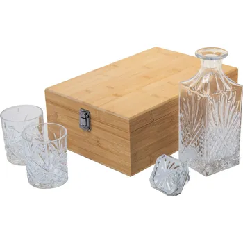 Sklenice Drumore whisky set přírodní