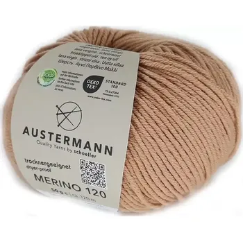 Příze Austermann Merino 120 EXP 177 (Příze Merino 120 EXP KROKANT)