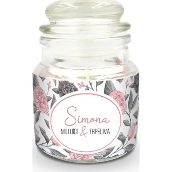 Svíčka Nekupto Mini svíčka se jménem SIMONA