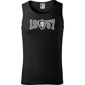 Pánská móda Narozeninový motiv - znak - 1957 - Tílko pánské Core - S ( Černá )