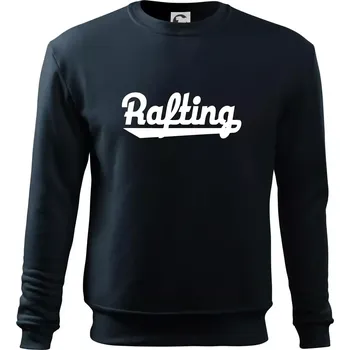 Chlapecké tričko Rafting nápis - Mikina Essential dětská - 146 cm/10 let ( Námořní modrá (velmi tmavá - téměř černá) )