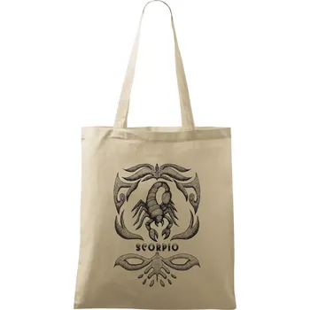 Nákupní taška Scorpio - vintage - Taška bavlněná - 42 x 38 cm ( Naturální )
