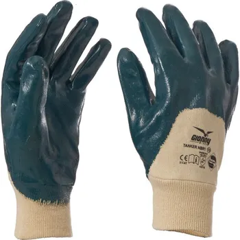 Pracovní rukavice Payper Máčené rukavice, TANKER NBR1 Barva: modrá, Velikost: 9