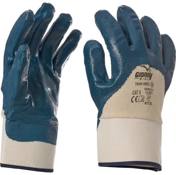Pracovní rukavice Payper Máčené rukavice, TANK NBR3 Barva: modrá, Velikost: 10