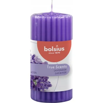 bolsius Vonná svíčka True Scents 120/60 mm, levandule
