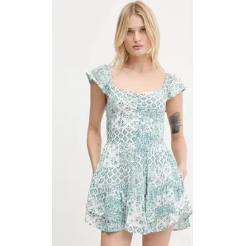 Dámské šaty Šaty Hollister Co. KI359.5163.108 zelená 07A, vel. S