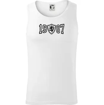Narozeninový motiv - znak - 1967 - Tílko pánské Core - XL ( Bílá )