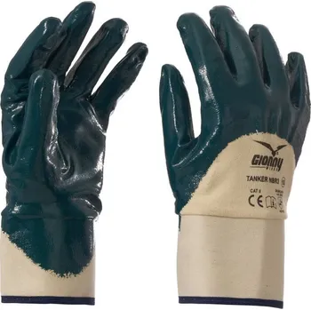 Pracovní rukavice Payper Máčené rukavice, TANKER NBR3 Barva: modrá, Velikost: 10