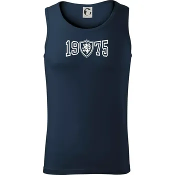 Narozeninový motiv - znak - 1975 - Tílko pánské Core - 2XL ( Námořní modrá (velmi tmavá - téměř černá) )