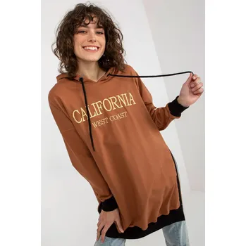 Dámská mikina Dámská mikina s kapucí a prodlouženým střihem, universal i240_206034_2:universal