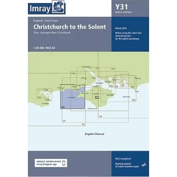 Cizojazyčná kniha Imray Chart Y31 - Imray