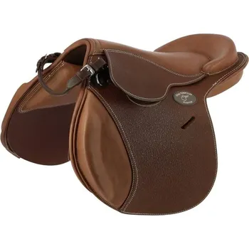 Jezdecké sedlo Dětské sedlo GUY CANTIN Evolution Jump havana 15,5"