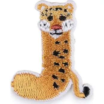 Nášivka Nažehlovačka písmena, malé, J lososová