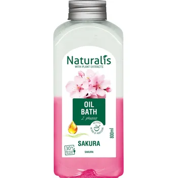 Koupelový olej Naturalis Naturalis dvoufázová olejová pěna Sakura 800 ml