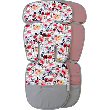 podložka do kočárku Pinkie Flowers