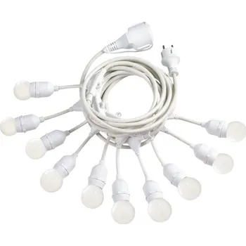 Vánoční dekorace CITY SR-551070 girlanda s objímkami E27 bílá