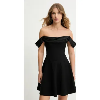 Dámské šaty Šaty Answear.LAB černá barva, mini 2373.TOS 99X, vel. XL